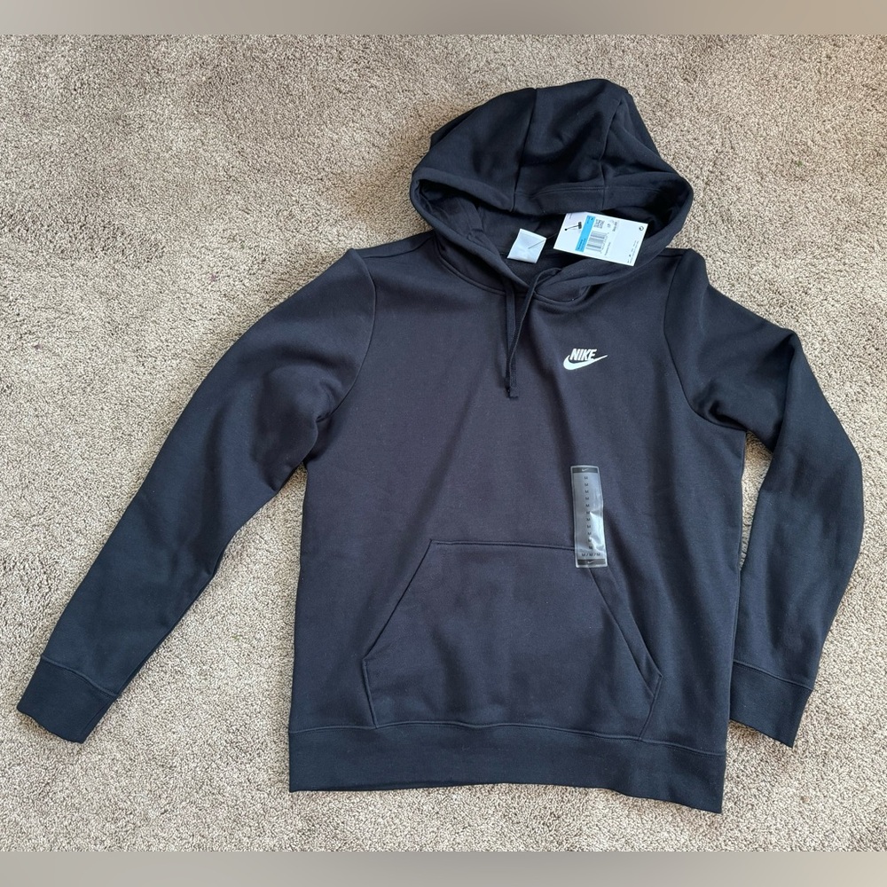 NWT Nike Women’s Black Hoodie - Picture 1 of 4